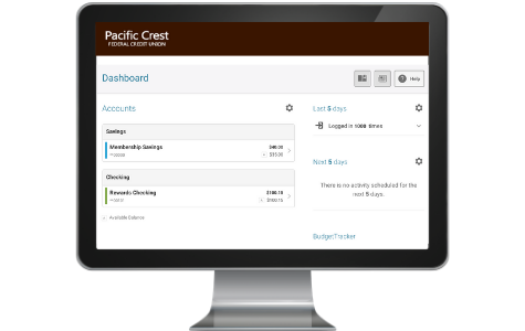 Online banking balance